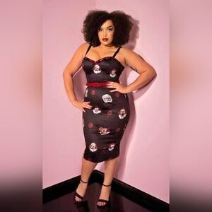 Vixen By Micheline Pitt It Chapter 2 Sweetheart Wiggle Dress, BNWT, Size 4X